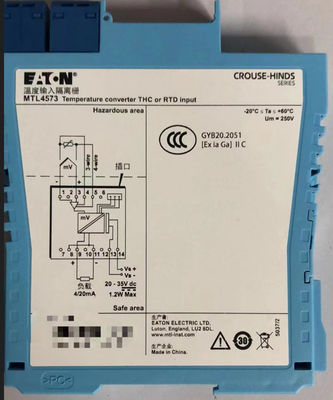 MTL4573 MTL Thiết bị biến đổi nhiệt độ THC RTD Input Số kênh Một