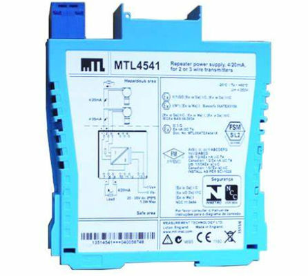 MTL4541 MTL Thiết bị lặp lại nguồn cấp điện 4/20mA HART 2 hoặc 3 máy phát dây