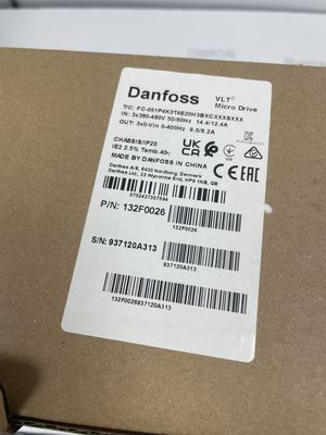 Biến tần AC Danfoss FC-051P4K0T4E20H3BXCXXXSXXX, áp suất 10 bar và vật liệu làm kín NBR