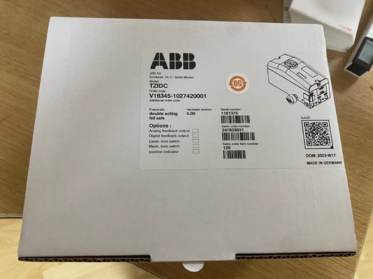 ABB V18345-1027420001 Máy định vị khí điện với chứng chỉ ATEX