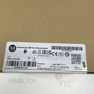 Allen-Bradley 5069-L320ERM Máy điều khiển CompactLogix 5380 hiệu suất cao cho tự động hóa công nghiệp