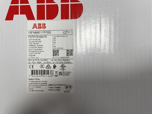 ABB PSTX170-600-70 Máy khởi động mềm thông minh tiên tiến cho điều khiển động cơ