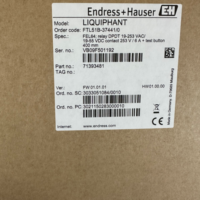 E+H FTL51B-37441/0 Liquiphant FTL51B Đầu dò mở rộng Công tắc mức ngã ba điều chỉnh Vibronic