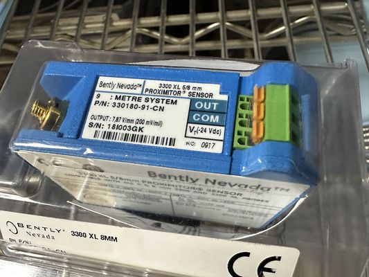 330180-91-CN Bently Nevada 3300 XL Proximitor Sensor 9,0 mét (29,5 ft) Chiều dài hệ thống, DIN Mount