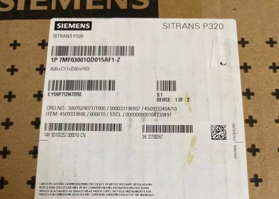 7MF0300-1TD1-5MF2-Z A00+E00+C11+H02 Máy truyền áp suất đo SIEMENS