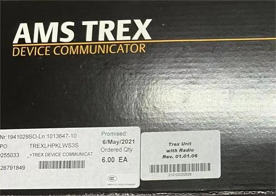 TREXLHPKLWS3S EmersonDevice Communicator Plus comm module, HART, (Li-ion), IS, Không dây, Hỗ trợ tiêu chuẩn (3 năm)