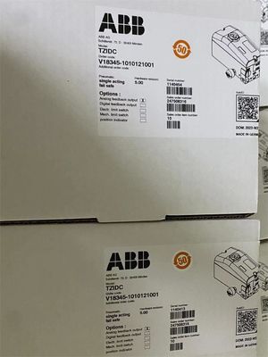 V18345-1010121001 Máy định vị van ABB TZIDC Máy định vị van điện khí nén V18345