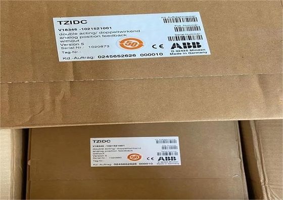 V18345-1010551001 Máy định vị van ABB TZIDC Điện khí nén
