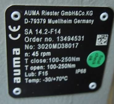 SAR 14.2-F14 AUMA SAR 07.2 SAR 14.6 Các bộ phận thiết bị điều khiển AUMA