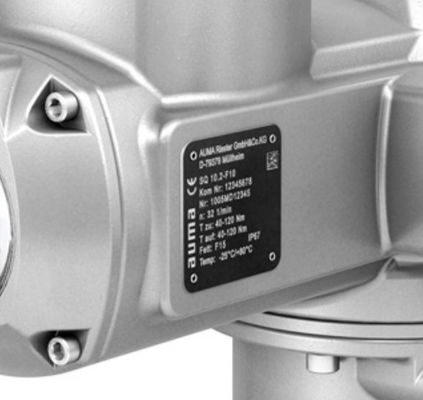 AUMA SQ 10.2-F10 Bộ phận quay Actuator với điều khiển Matic Actuators AM 01.1