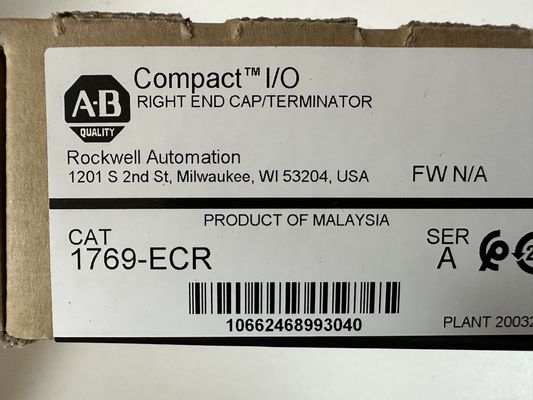 1769-ECR ALLEN BRADLEY Sản phẩm PLC CompactLogix Cap cuối phải