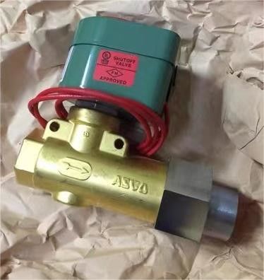 8266D069V 1/2 "NPT Emerson ASCO 2 Way Solenoid Valve Dầu nhiên liệu 120VAC 1/4" lỗ