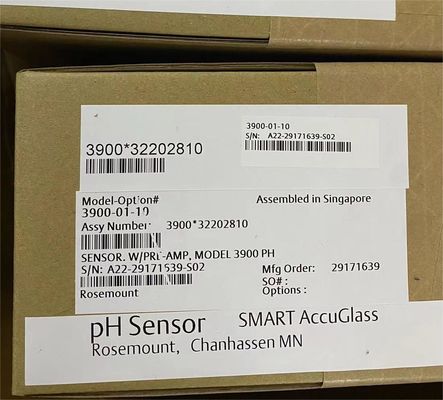 3900-01-10 3900 Rosemount PH Sensor Mục đích chung PH ORP Sensor
