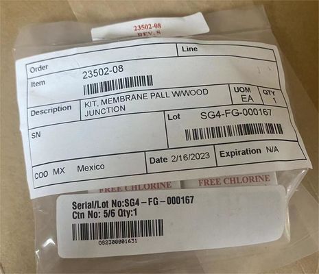 23502-08 Bộ kết hợp màng Emerson Rosemount với vòng O Mã không chứa clo-01-54