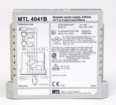 MTL4041B MTL Instruments Repeater nguồn cung cấp điện Số kênh Một