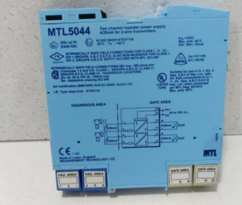 MTL5044 MTL Thiết bị lặp lại nguồn cấp điện Điện áp cung cấp 20 đến 35V dc