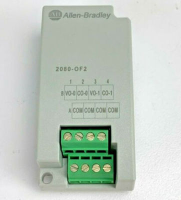 2080-OF2 Allen Bradley Micro800 2 điểm đầu ra tương tự Plug-In Module