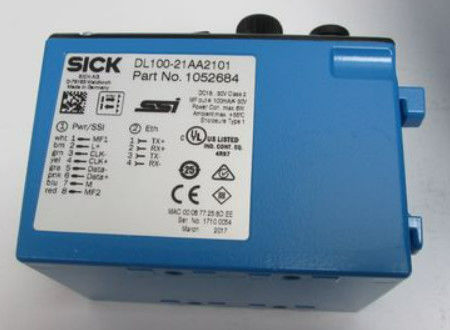Bộ cảm biến khoảng cách laser SICK Dx100 DL100-21AA2101 6 chữ số 5 X 7 Dot Matrix Display, đèn LED