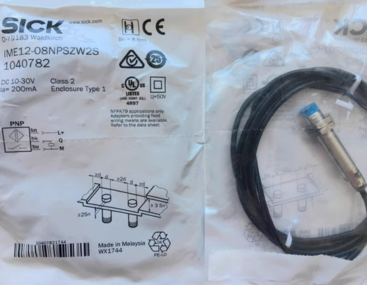 SICK IME12-08NPSZW2S Cảm biến gần cảm ứng IME Điện áp cung cấp 10 V DC-30 V DC