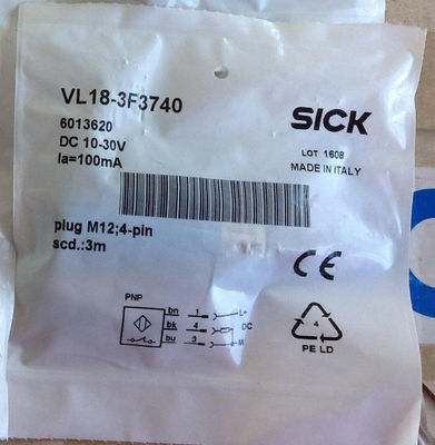 SICK VL18-3F3740 cảm biến phản xạ quang điện cho các ứng dụng công nghiệp