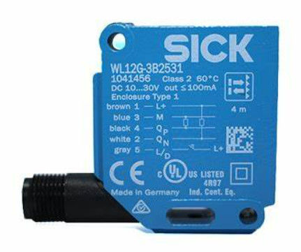 Bộ cảm biến quang điện hình chữ nhật SICK WL12G-3B2531 cho các ứng dụng công nghiệp