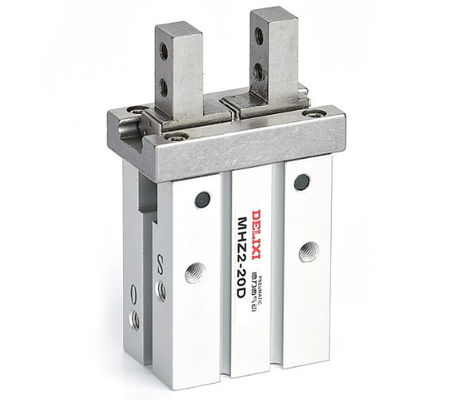 SMC Corporation MHZ2-20D Gripper, không khí, hoạt động đôi, kích thước lỗ: 20mm, song song 2 ngón tay, 0,1-0,7 MPa
