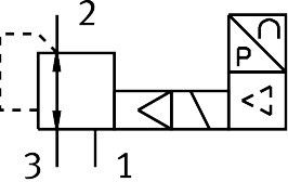 Festo MPPE-3-1/8-6-420-B Máy điều khiển áp suất tỷ lệ