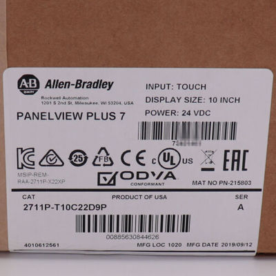 Allen-Bradley 2711P-T10C22D9P Panelview Plus 7 Chiếc đầu cuối vận hành hiệu suất