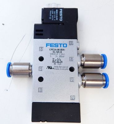 Van từ Festo CPE14-M1BH-5L-QS-8 Không sử dụng/OVP với điện
