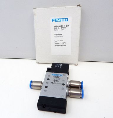 Van từ Festo CPE14-M1BH-5L-QS-8 Không sử dụng/OVP với điện
