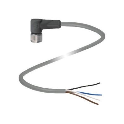 V1-W-A2-5M-PUR M12 Bộ dây phụ nữ bảo vệ chống thả và lắp đặt không chính xác
