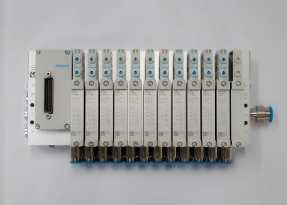 Festo Valve manifold VTUG với cắm nhiều chân hoặc kết nối fieldbus VTUG-14-VRPT-B1T-Q12B-UB-Q6SU-24K+TTSC