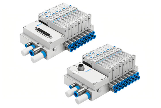 Festo VTUG-10-VRPT-B1T-Q10B-UB-QH6SU-16K+TTSC Bộ lọc van VTUG với cắm nhiều chân hoặc kết nối bus trường