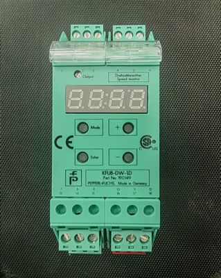 Pepperl + Fuchs Rotation Speed Monitor KFU8-DW-1.D với tần số chuyển đổi ≤ 10 Hz và kích thước mục tiêu 0,3 mm