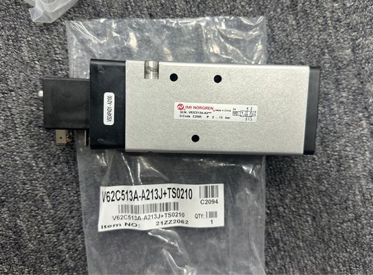 Norgren V60... V63 Series V62C513A-A218J Pilot Solenoid Valve với điện áp hoạt động 10-30 VDC và 8 đầu vào số