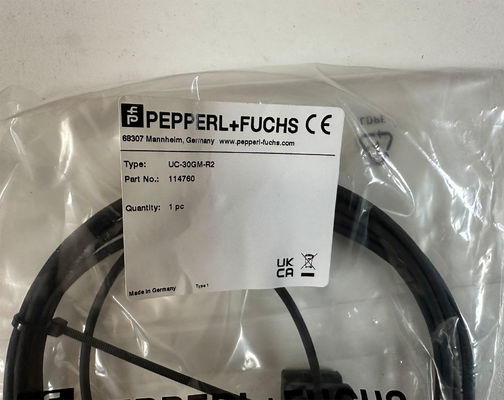 Cáp giao diện P&F UC-30GM-R2 để dán nhãn phía trước và tần số đầu vào 0.001 ... 10000 Hz