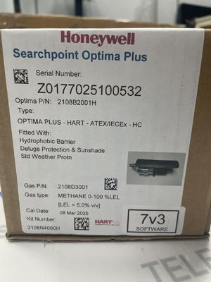 Máy dò khí Searchpoint Optima Plus Honeywell 2108b2001H Tốc độ định mức 320 vòng/phút Kết nối quy trình 1/4" NPT