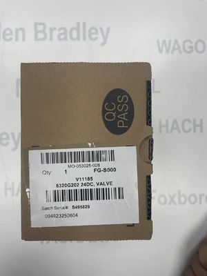 24 VDC Đánh giá nguồn đầu vào RJ45 Cổng kết nối loại ASCO 8320G202 Van điện cho các ứng dụng công nghiệp
