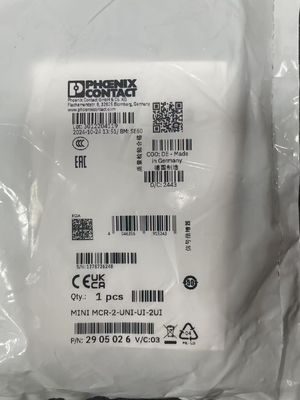 Phoenix MINI MCR-2-UNI-UI-2UI Multiplier tín hiệu với áp suất thử nghiệm 1,5... 8 bar