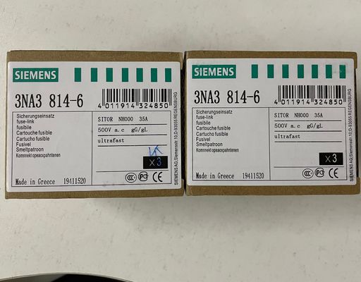 Phần tử cầu chì HRC Siemens 3NA3814-6 LV cho dải đo 30 bar và Mặt bích hình bầu dục trong quá trình vận hành