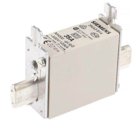 Phần tử cầu chì HRC Siemens 3NA3814-6 LV cho dải đo 30 bar và Mặt bích hình bầu dục trong quá trình vận hành