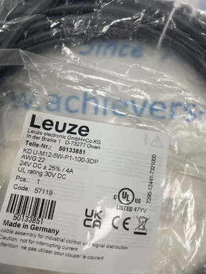 Cáp kết nối Leuze KD U-M12-5W-P1-100-3DP