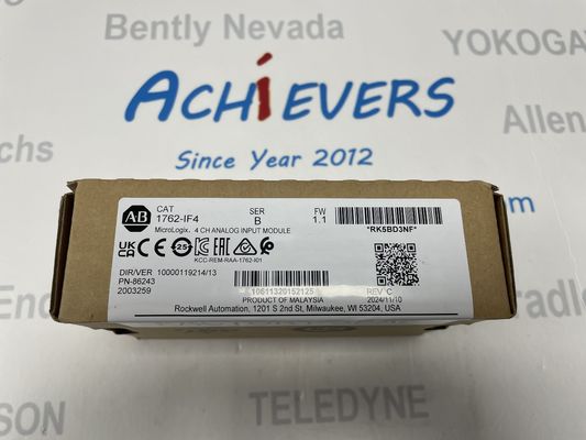 Allen-Bradley 1762-IF4 là một mô-đun đầu vào tương tự nhỏ gọn bốn (4) kênh khác biệt