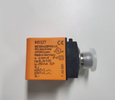 Cảm biến điện dung kép IFM IN5327 cho bộ truyền động van