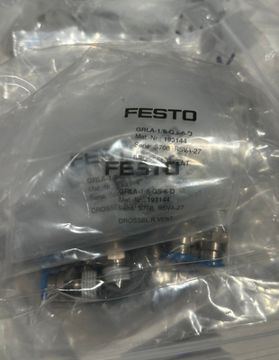 Van điều khiển dòng chảy một chiều Festo GRLA-1/8-QS-6-D