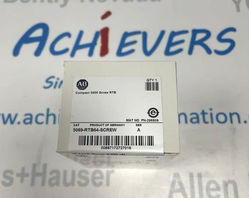 Allen-Bradley 5069-RTB64-SCREW bộ là một RTB hoặc thiết bị đầu cuối có thể tháo rời