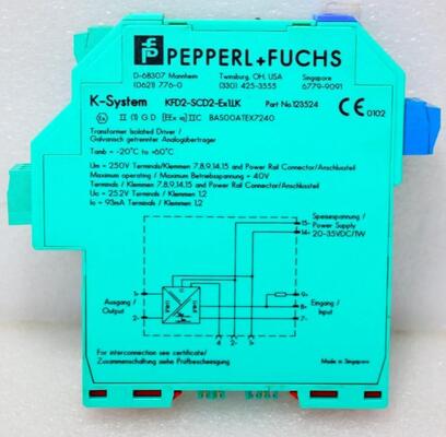 Bộ chuyển đổi tín hiệu an toàn nội tại Pepperl Fuchs KFD2-SCD2-EX1.LK