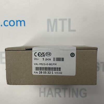 Phoenix Contact VAL-MS2+0-BE/FM 2805321Phần tử đế chống sét lan truyền công nghiệp