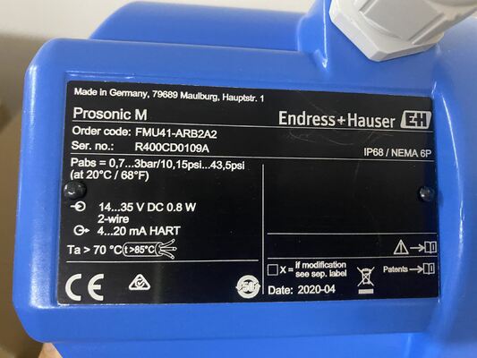 Máy phát mức siêu âm Prosonic M E+H FMU41-ARB2A2
