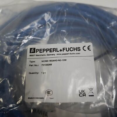 Pepperl+Fuchs NCN8-18GM40-N0-10M Cảm biến gần không phơi phơi 10m Cáp cố định